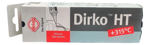 Cola Silicone Cinza Alta Temperatura Caixa 12un