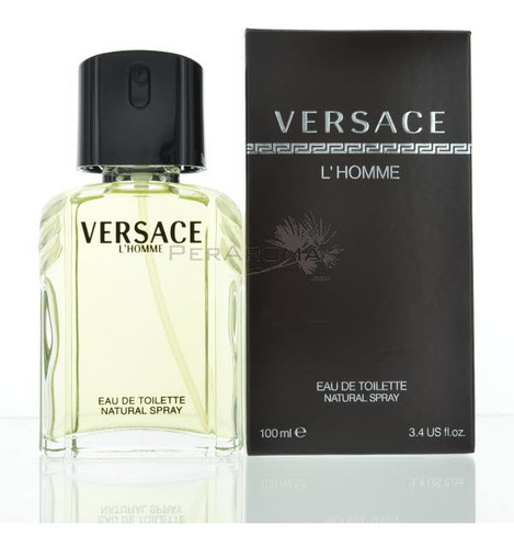 Colonia 3.4 Onzas Versace Por L'homme Para Hombre En Spray