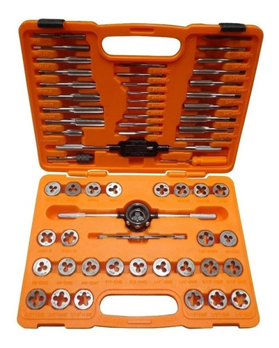 Juego Machos Y Terrajas 60 Piezas Truper Set J-mata-60
