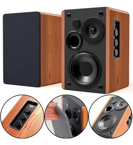 Monitor Audio Ativa Profissional 100w Home Studio Tomate Cor Marrom 127/220v Tomate MTS 2026 MTS-2026