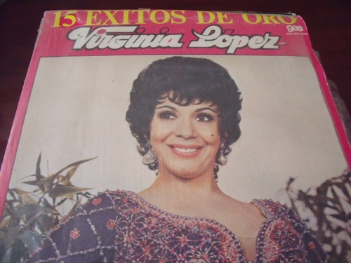 Lp Virginia Lopez, 15 Exitos De Oro