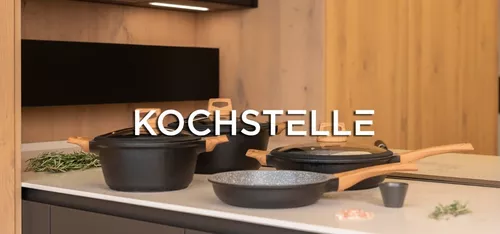 Batería de cocina Wood con Granito antiadherente + juego de 3 palas 10 –  Kochstelle
