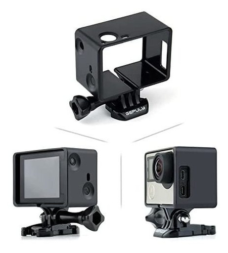 Carcasa Para Gopro Hero4 Hero3 Hero 3 Lcd Bacpac Tension