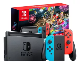 Nintendo Switch Oled Edicion Mario Kart + Juego De Regalo