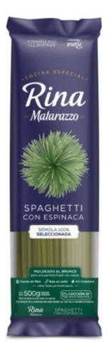 Fideos Spaghetti Con Espinaca Rina Matarazzo 500g