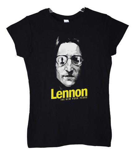 Polera Mujer John Lennon The New York Years Rock Abominatron