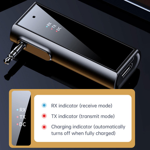 Bluetooth 5.1 Transmisor Receptor 2 En 1 Adaptador Bluetooth