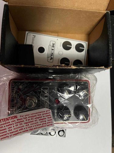 Imagen 6 de 10 de Pedal Análogo Overdrive Booster Mesa Engineering Tone Burst