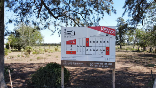 Venta Lotes De 1000 A 2000 M2 Con Escritura Barrio Abierto La Merced 515 Y 149 La Plata