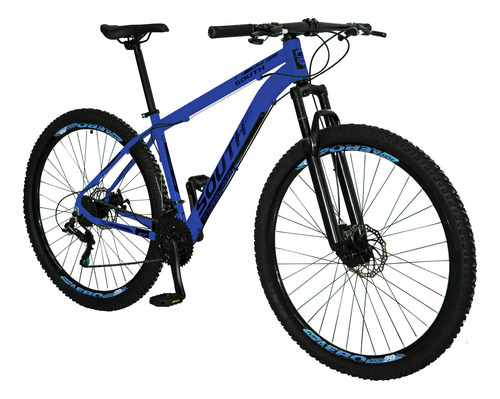 Bicicleta Montaña Rodado 29 Bikes Mormaii 21 Velocidades Color Azul Tamaño Del Cuadro Xl