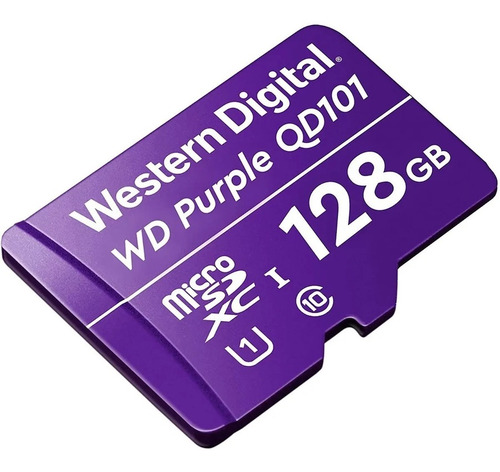 Imagen 1 de 4 de Tarjeta Micro Western Digital Wdd128g1p0c Sdxc 128gb Clase10