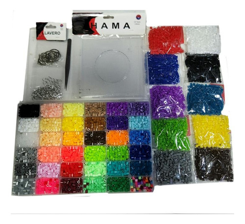 Pack Mostacillas Planchables Hama 5mm, 36 Col, 18.300beads