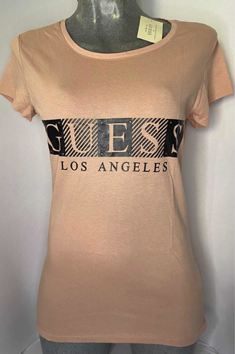 Playera Guess De Mujer Talla M Color Rosa Original