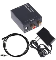 Comprar Adaptador Convertidor Audio Óptico A Rca + Cable Optico 1.5m