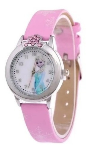 Relógio Frozen + Pulseira Frozen Meninas Novo Barato