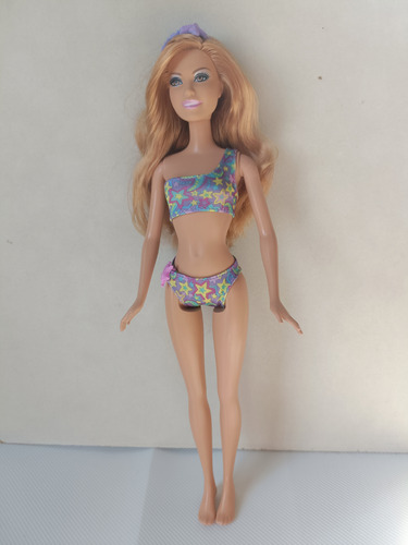 Muñeca Barbie Beach Bikini Summer (Usado)