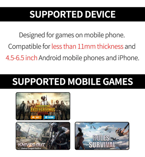 Mobile Gaming Controller Ifyoo Z108 For Android & iPhone
