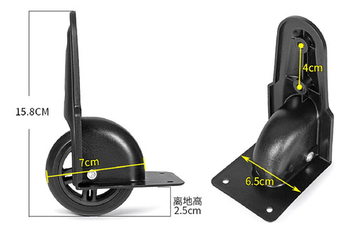 Ruedas Direccionales Para Equipaje, Accesorio De