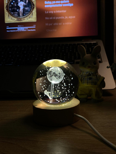 Esferas De Cristal 3d Iluminadas - Regalo Único Y Original