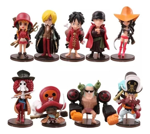 Figuras De Anime One Piece Piratas Sombrero De Paja Luffy