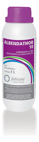 V Albendathor Oral 200ml Anti-helmíntico - Fabiane