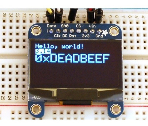 Display Lcd Oled Azul 128x64 I2c Pantalla 0.96 I2c Arduino
