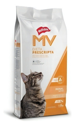 Alimento MV Dieta Prescripta Renal para gato en bolsa de 2 kg