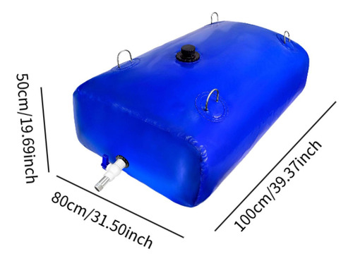 Bolsa De Agua Blanda Portátil Para 400 Litros