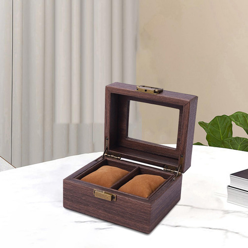 Caja De Almacenamiento Para Relojes, Escaparate, 2 Rejillas
