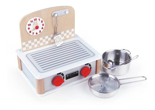 Imagen 4 de 4 de Juego De Cocina Y Parrillera 2 En 1
