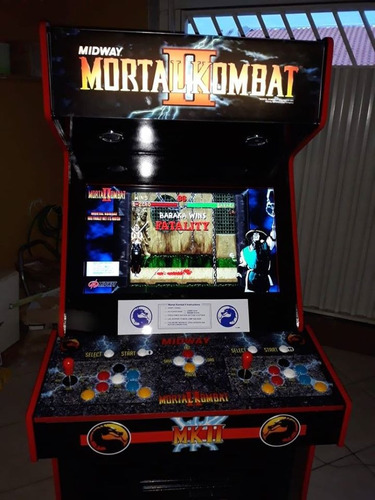 Fliperama Multijogo Tema Mortal Kombat.fabricação Própria