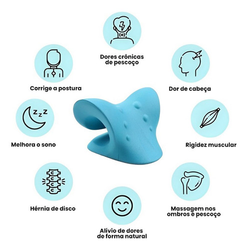 Dispositivo De Tração Cervical Original - Nuvem De Pescoço