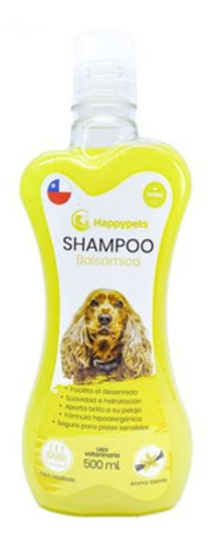 Shampoo Balsamico Para Perro  Happy Pets 500ml