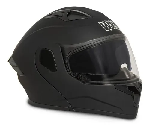 Casco para Motociclista Brumm Extragrande Negro