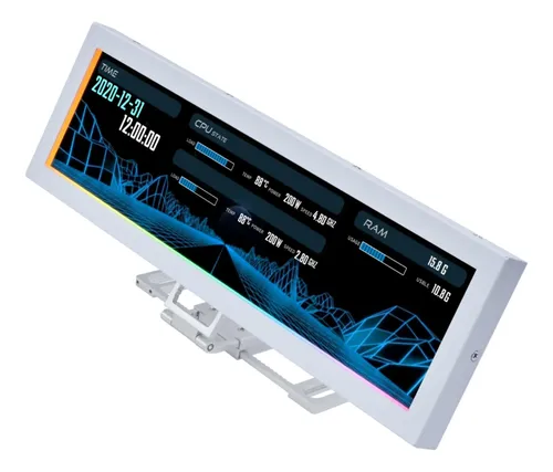 LIAN LI 8.8インチ Universal Screen SM088W Ecrã Lcd Universal Lian Li De 8,8 Polegadas Com Suporte Argb