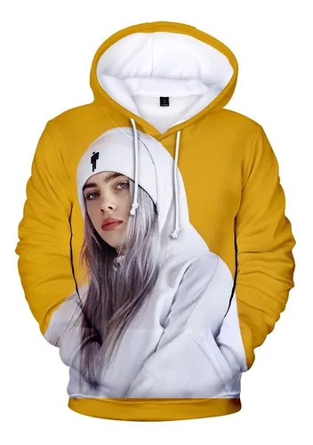 Billie Eilish Sudadera Con Capucha Moda Cuotas sin inter s