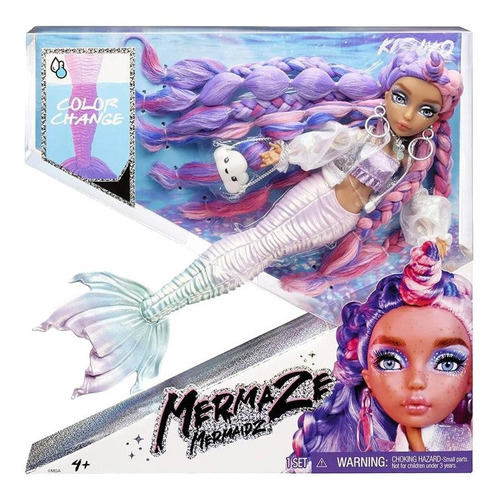 Mermaze Mermaidz Muneca 33 Cm Color Change Kishiko