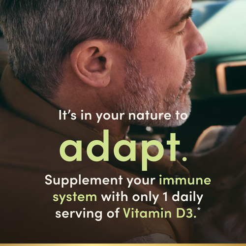 Suplemento Nature's Bounty Vitamina D3 125 Mcg (5000 Ui) 240