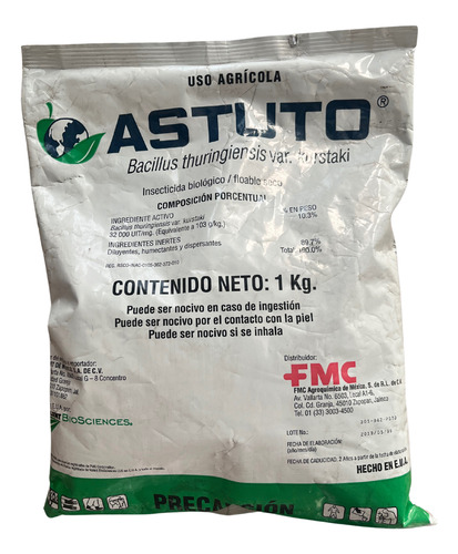 Astuto Df Bacillus Thuringiensis Uso Agricola 1 Kg