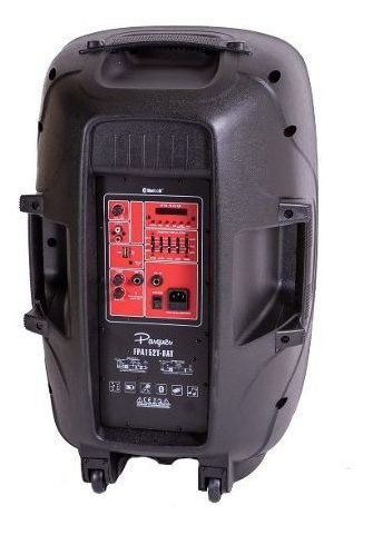 Bafle Potenciado Bateria Recargable Parquer 15 Usb Bluetooth