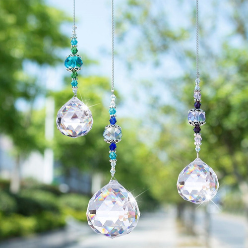 Imagem 4 de 7 de Mobile Suncatcher - Cristais - Conjunto 3 Unid. - Qualidade