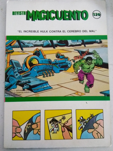 Magicuento De Colección De Hulk Impecable