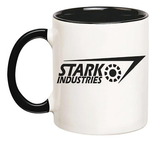 Fonhark - Taza Iron Man, Taza Con Logotipo De Stark Industri