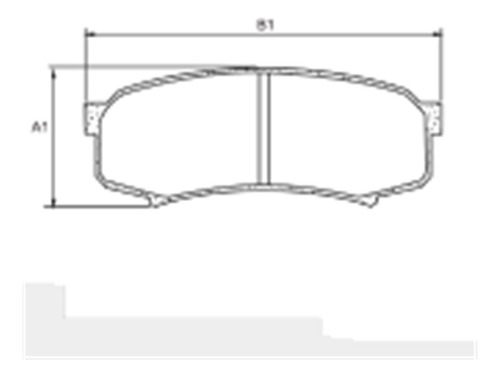 Pastilha Freio Lx450 96/97 (traseira) Sumioto