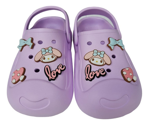 Sandalia Zueco Niña Sanrio (talla 31 Al 35)