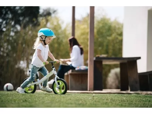 Bicicleta sin pedales niños 10 pulgadas Runride 100 blanco - Decathlon