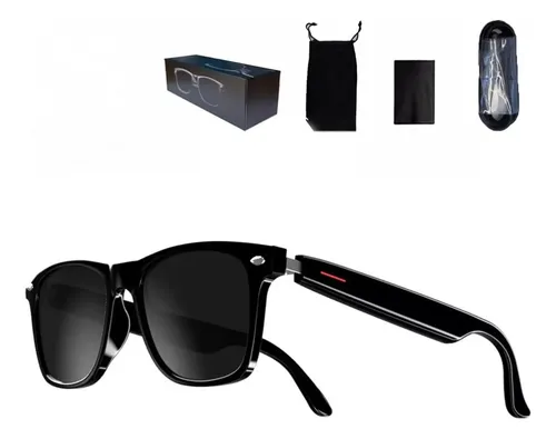 Gafas De Llamada Inteligentes Negras Anti-luz Azul E