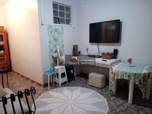 Imagem 1 de 16 de Apartamento Com 2 Dormitórios À Venda, 60 M² Por R$ 182.000,00 - Centro - São Vicente/sp - Ap3125