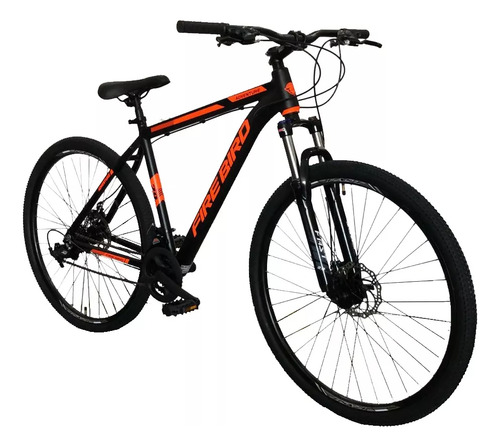 Bicicleta Mountain Mtb Firebird Alum Rodado 29 Disco Susp Color Col-raiser Negro/naranja Tamaño Del Cuadro L