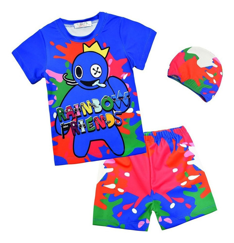 Conjunto De Bañador De Rainbow Friends Roblox For Niños